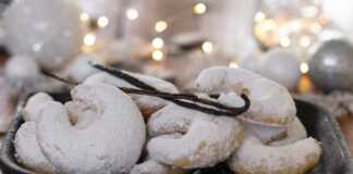 Κουλουράκια βανίλιας με καρύδια και κάρδαμο κουλουρακια βανίλιας καρυδι και καρδαμο