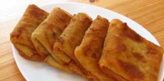 κρεπες με κιμά