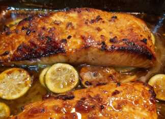 σολομος με μέλι