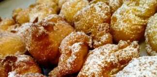 Τηγανίτες με πορτοκαλί ανθότυρο και μήλα, πολύ μαλακό και αρωματικό. Λιώνουν στο στόμα σου τηγανίτες μήλου