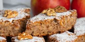 Κέικ Μήλου με καρύδια