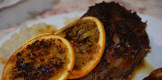 Γαλοπουλα με πορτοκάλι