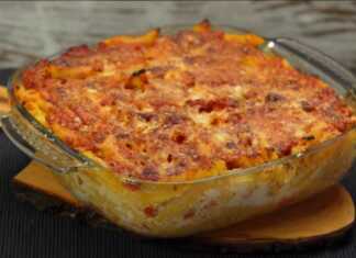 Πέννες με τυριά στο φούρνο