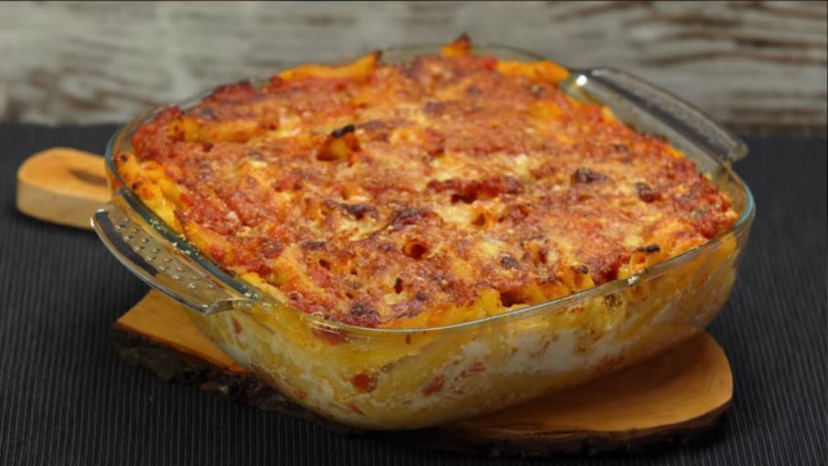 Pennesstofourno0 Πέννες με τυριά στο φούρνο