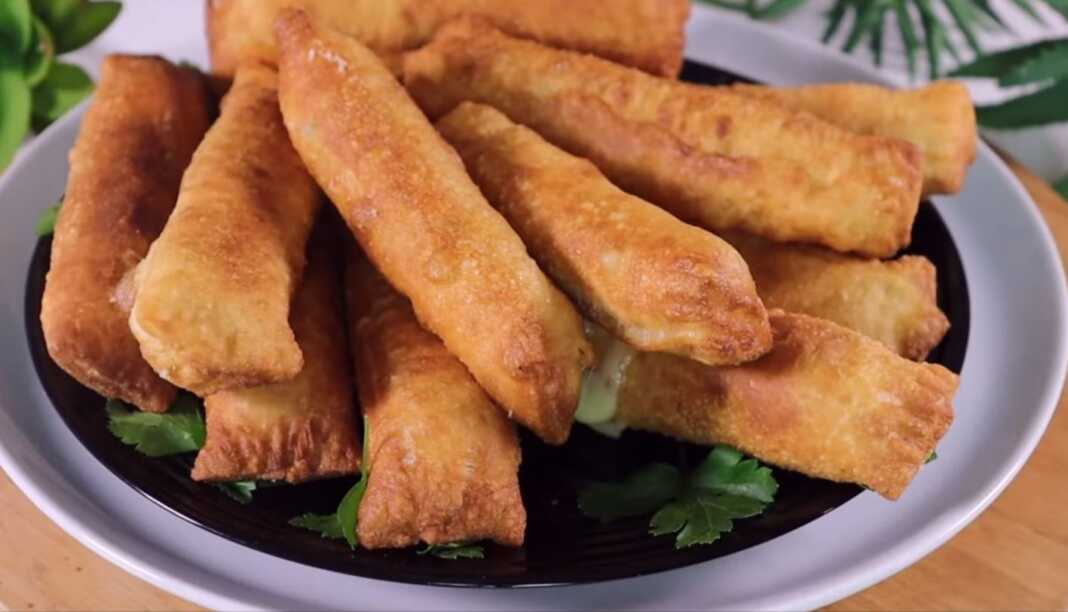 Φλογέρες με τυρί