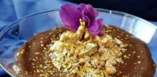 Μους Σοκολάτας με καρύδια