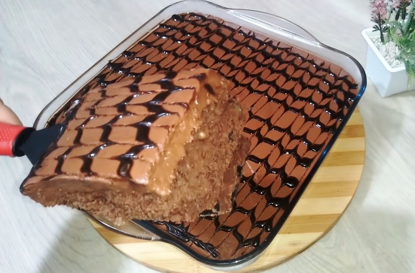 karidopitaSokolata Καρυδόπιτα Σοκολάτα