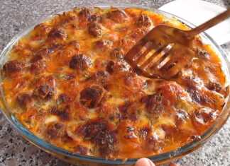 Κεφτεδάκια και πατάτες στο φούρνο