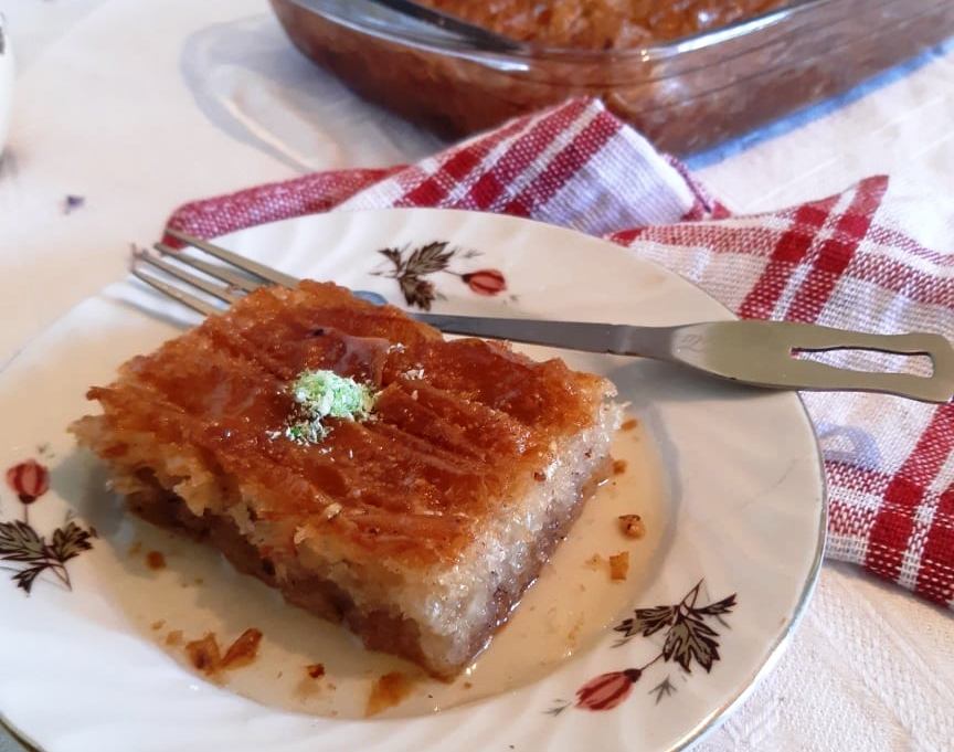 keikSiropiasto0 Κέικ Σιροπιαστό