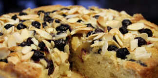 Κεικ με φρουτα