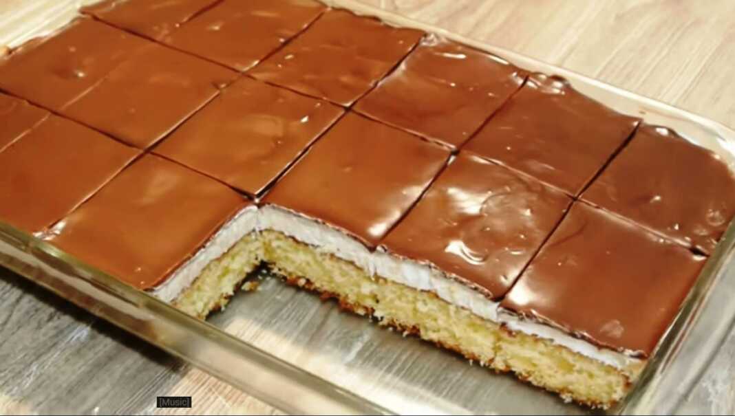 Παντεσπάνι με σοκολάτα