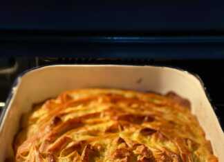 Πρασόπιτα με φετα και ελιες