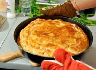 Πρασόπιτα με φέτα και ρύζι