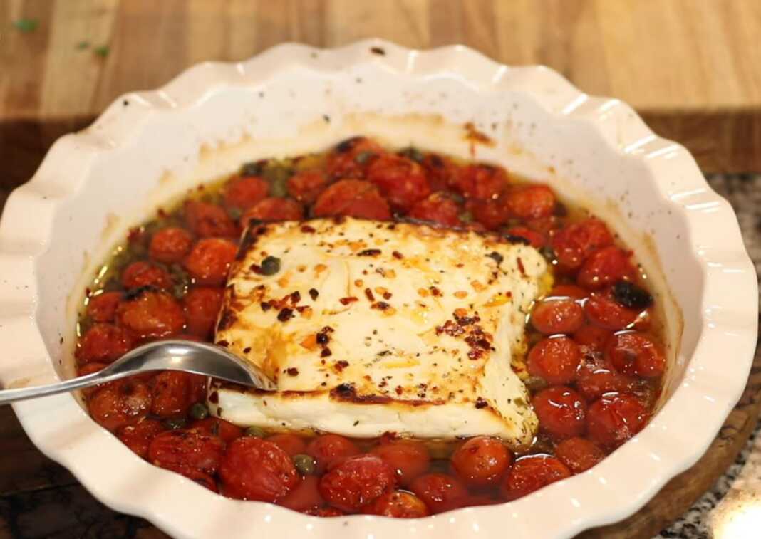 psitifeta Ορεκτικό με φέτα & ντομάτες