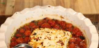 Ορεκτικό με φέτα & ντομάτες