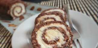 Ρολό μπισκότων με γέμιση καρύδας