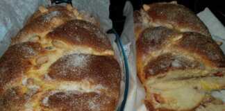 Τσουρέκια με λουκούμι