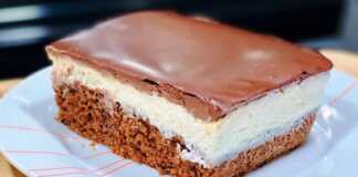 Κεικ με κρεμα και σοκολάτα