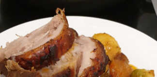 χοιρινό με πατατες στο φούρνο