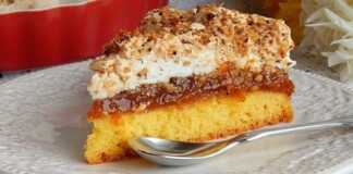 Κέικ με μαρμελάδα και Σαντιγί