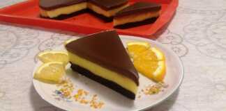 Κέικ με σοκολάτα, πορτοκάλια και λεμόνι
