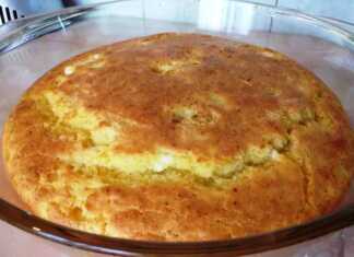 Τεμπελόπιτα με καλαμποκάλευρο