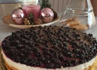 Cheesecake χωρίς ψήσιμο με βατόμουρα