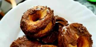 Σπιτικά Ντόνατς με σοκολάτα…αρέσουν σε μικρούς μεγάλους Ντόνατς με σοκολάτα