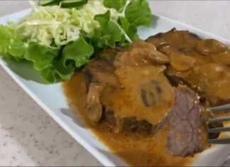 Φιλέτο μοσχάρι με μανιτάτια στον φούρνο