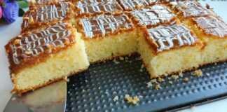 Αφράτο κέικ με καραμέλα