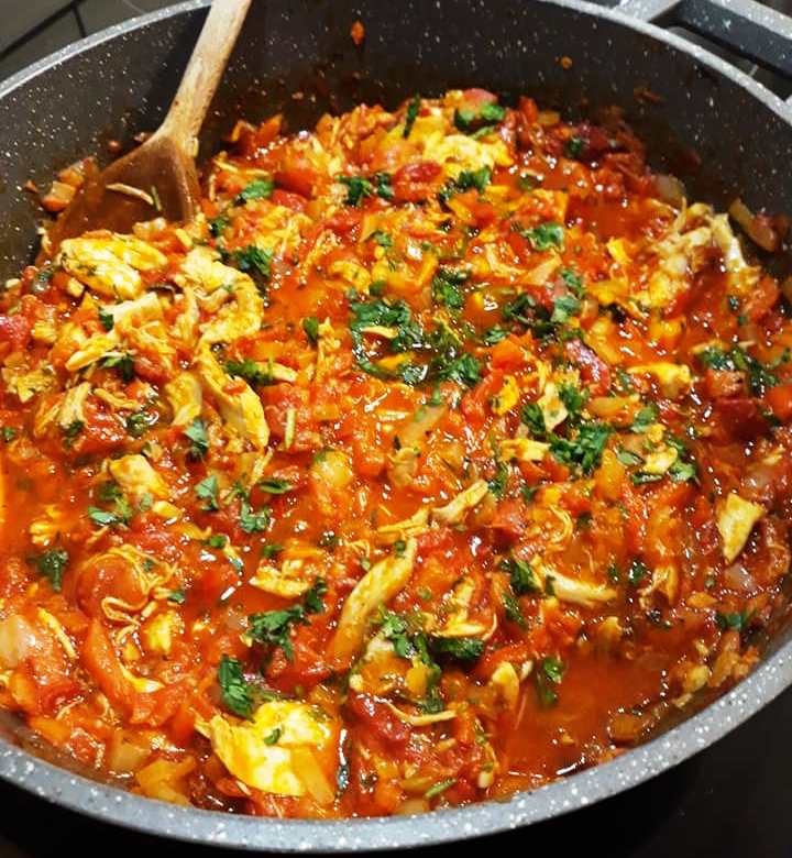 Πικάντικο Κοτόπουλο με λαχανικά