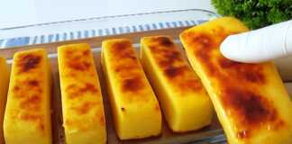 Μπάρες Κρέμας Πορτοκαλιού στον φούρνο