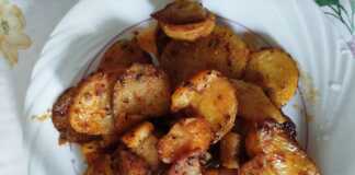 Μελωμένες πατάτες φούρνου που λιώνουν στο στόμα Μελωμένες πατάτες φούρνου που λιώνουν στο στόμα