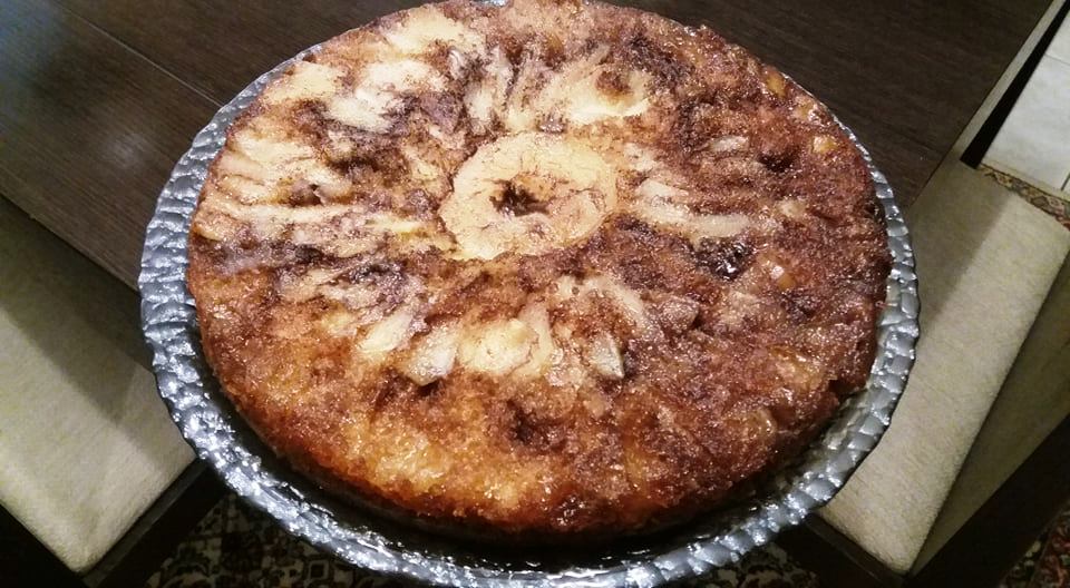 Μηλόπιτα Αναποδη