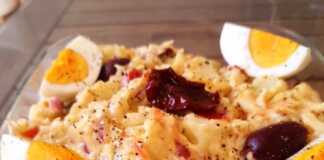 Πατατοσαλάτα με λιαστή ντομάτα