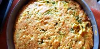 Πρασοτυρόπιτα χωρίς φύλλο