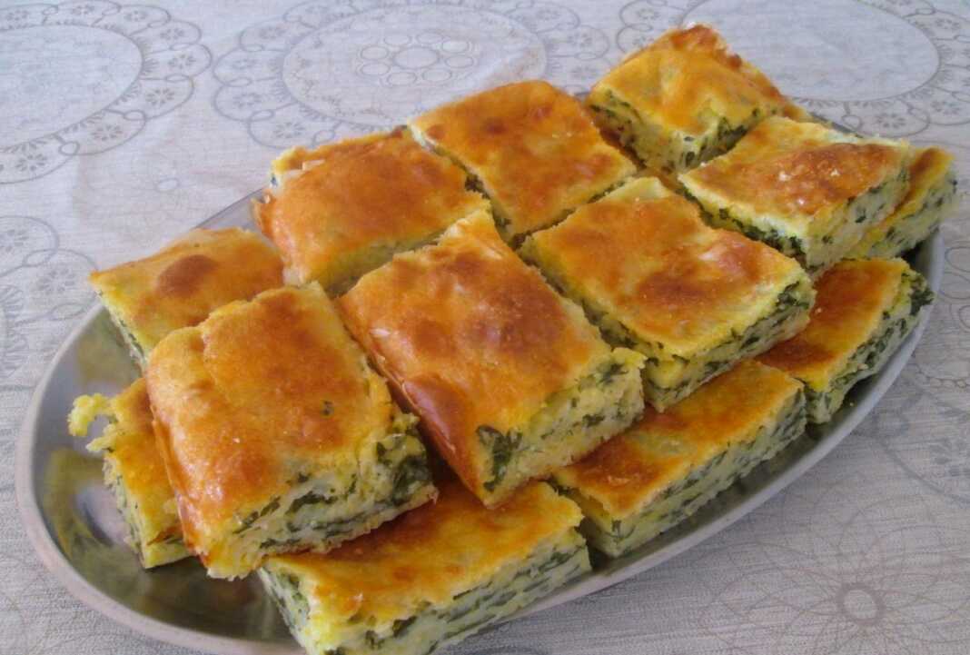 Σπανακόπιτα με καλαμποκάλευρο