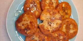 τυροτηγανοψωμάκια με ζύμη γιαουρτιού