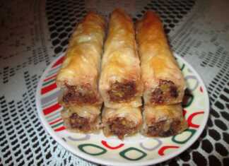 Ρολάκια Μπακλαβάς με μήλα (Νηστίσιμα από το αρχείο μου) Τα Ρολάκια Μπακλαβά με Μήλα