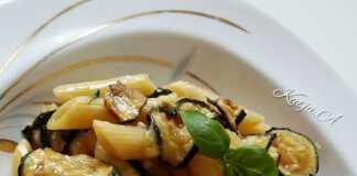 Zυμαρικά με κολοκυθάκια