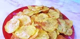 Ψητά σπιτικά τσιπς
