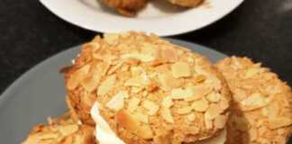 γεμιστά αμυγδαλωτά συνταγή