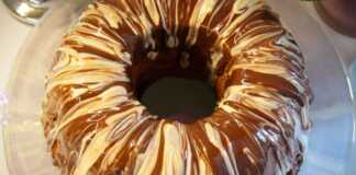 Δίχρωμο αφράτο κέικ με 2 σοκολάτες