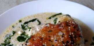 Γεμιστά στήθη κοτόπουλου στο φούρνο