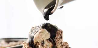 Παγωτό με Nutella και τσιπς σοκολάτας