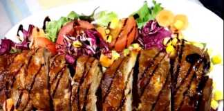 Μαριναρισμένο Χοιρινό παϊδάκι με χειροποίητη σάλτσα μπάρμπεκιου Χοιρινό παϊδάκι με σάλτσα μπάρμπεκιου