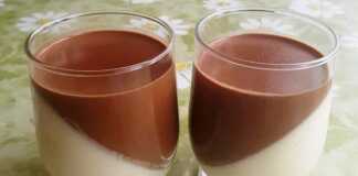 Πανακότα Βανίλια Σοκολάτα