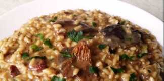 Ριζότο με μανιτάρια