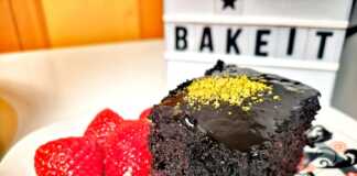 Σιροπιαστή Σοκαλατόπιτα που κανείς δεν αντιστέκεται Σοκολατόπιτα