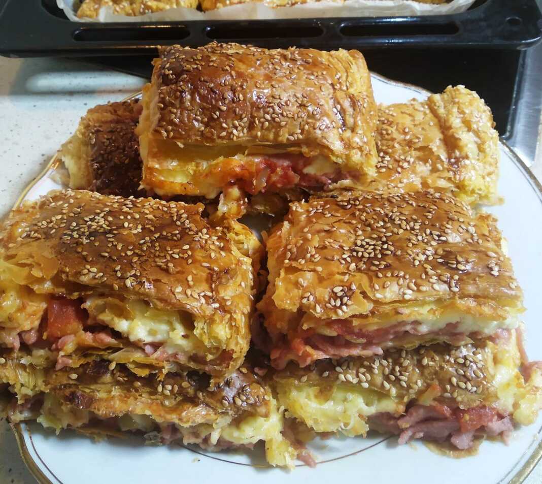 Ζαμπονοκασερόπιτα 